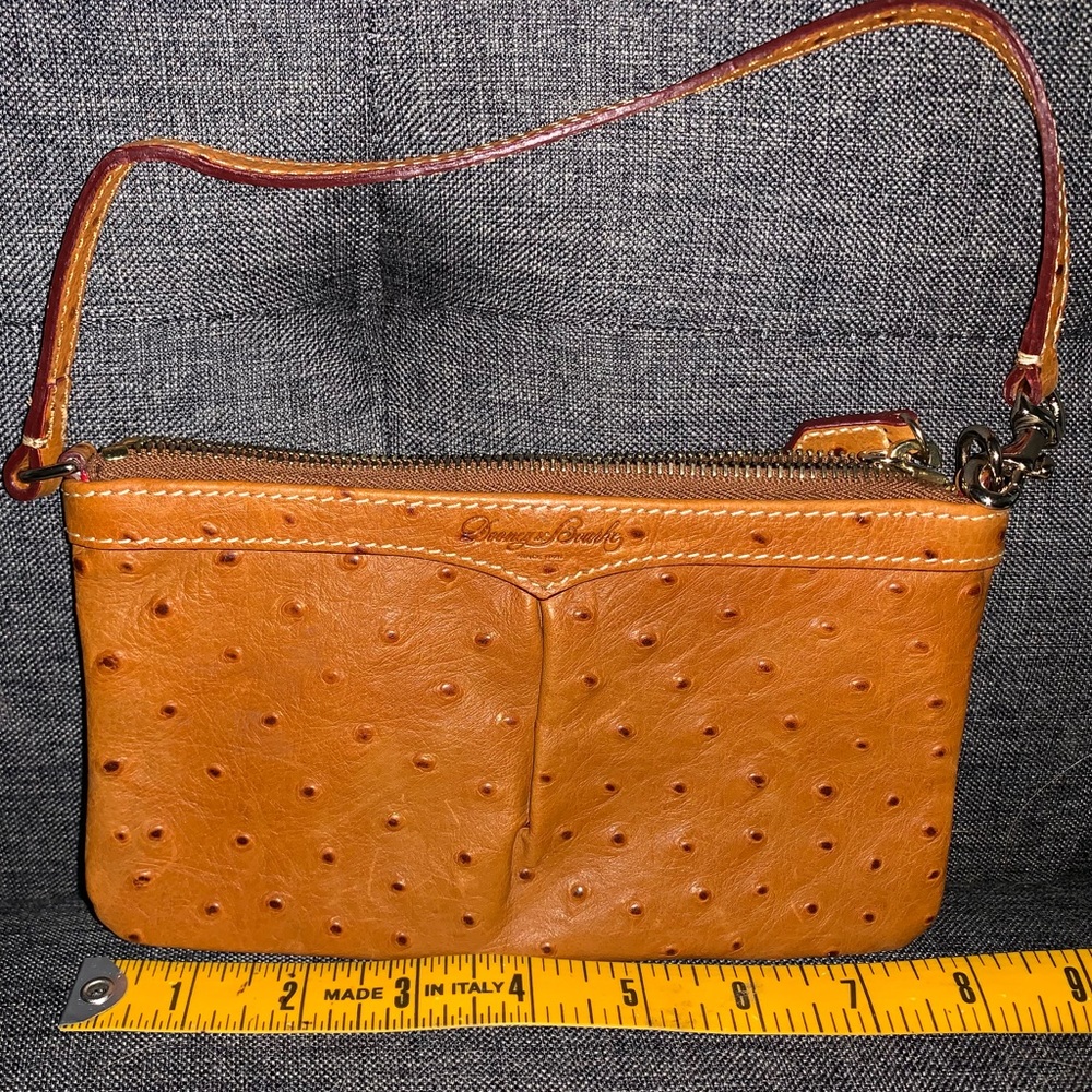Authentic Tan Dooney & Bourke Wristlet